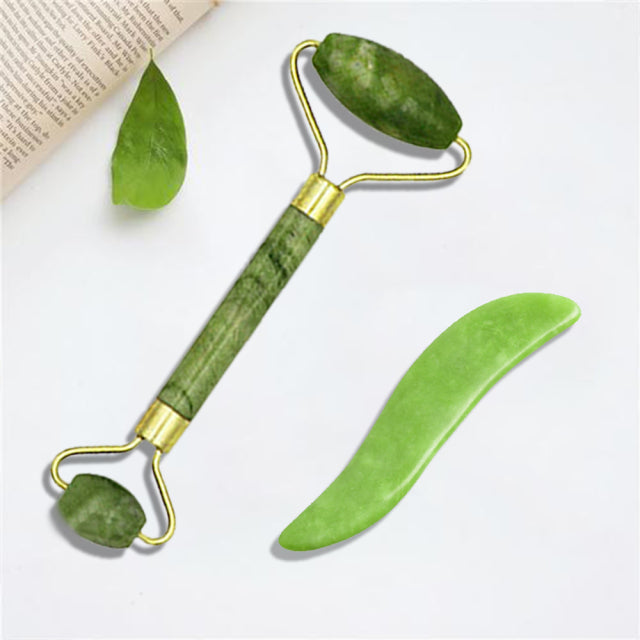 Jade Roller & Gua Sha Scraper