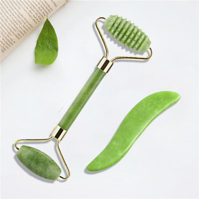 Jade Roller & Gua Sha Scraper