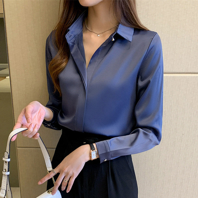 Robin Silk Button Down